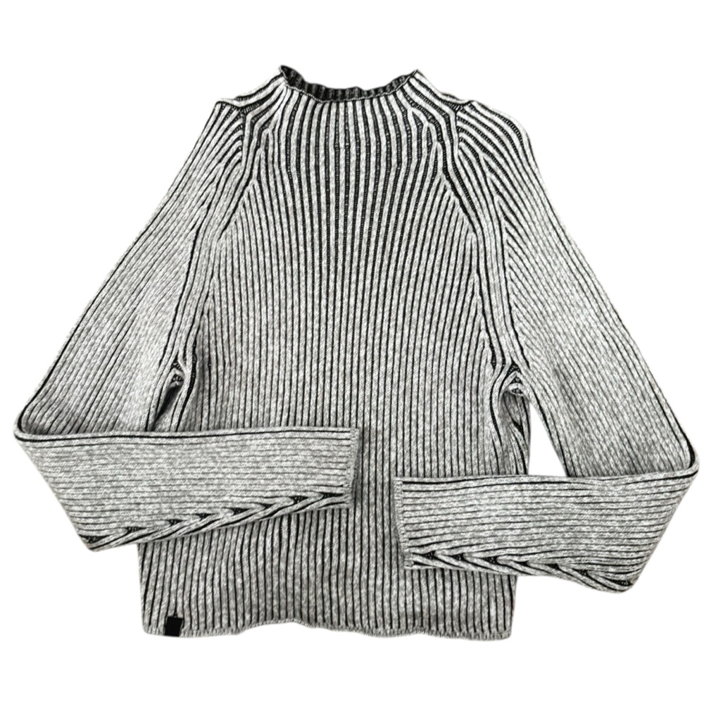 Lululemon Ribbed Cashmere Wool Blend Sweater, Size 8, Cold Wear